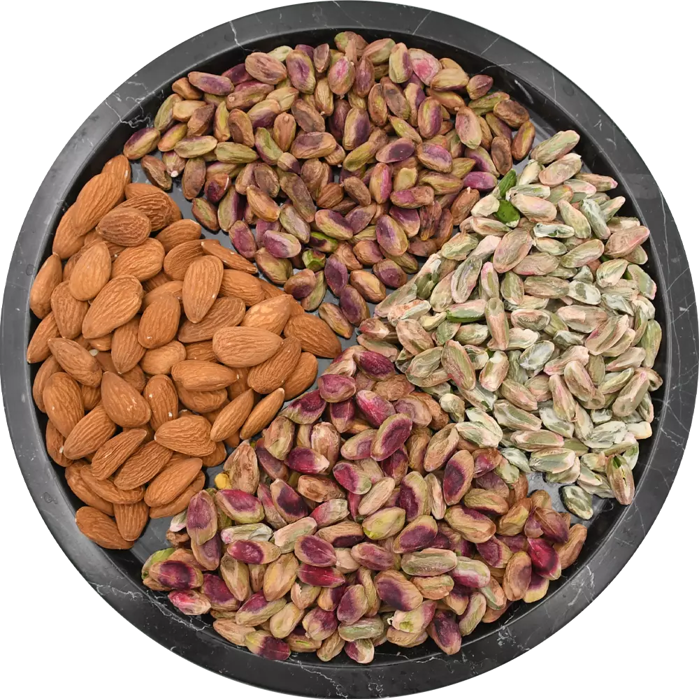 Dish of Persian Nuts
